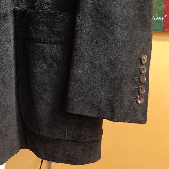 Gucci Super Heavy Brown Suede Dress Coat - Picture 5 of 16